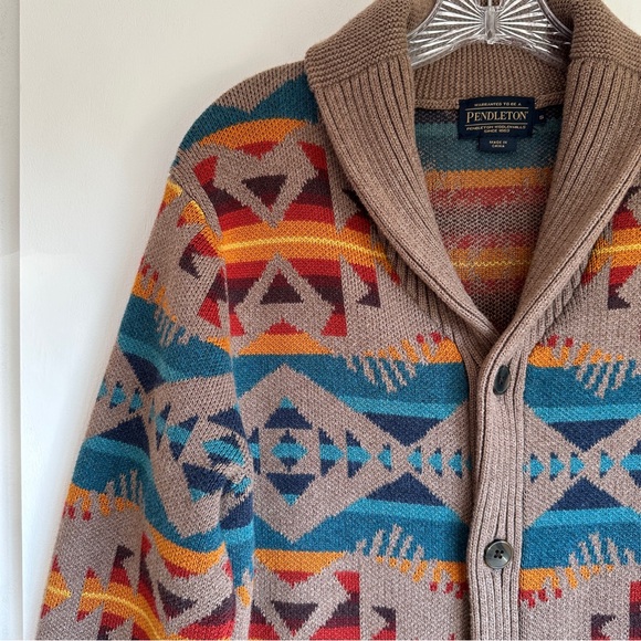 Pendleton Men's Los Lunas Cotton Cardigan, Small - Picture 6 of 15